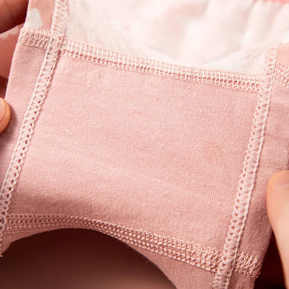4 Pack Summer Girl Underwear Set Children Cartoon Clothes Boyshorts Soft and Comfortable Safety Panties for Little School Girls