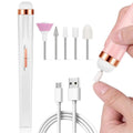 Manicure Kit, Electric 5-in-1 Advanced Nail Set, Professional Nail Art Machine with Light