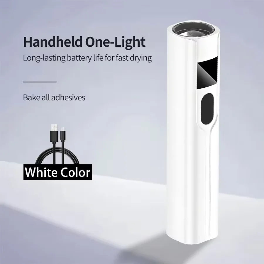 Handheld Mini Portable Rechargeable Manicure Lamp UV Light Therapy Lamp