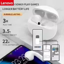 Lenovo Air Pro 6 Earphone TWS 9D HIFI Headset Bluetooth Music Earbuds for IPhone Android Wireless Pods Headphones