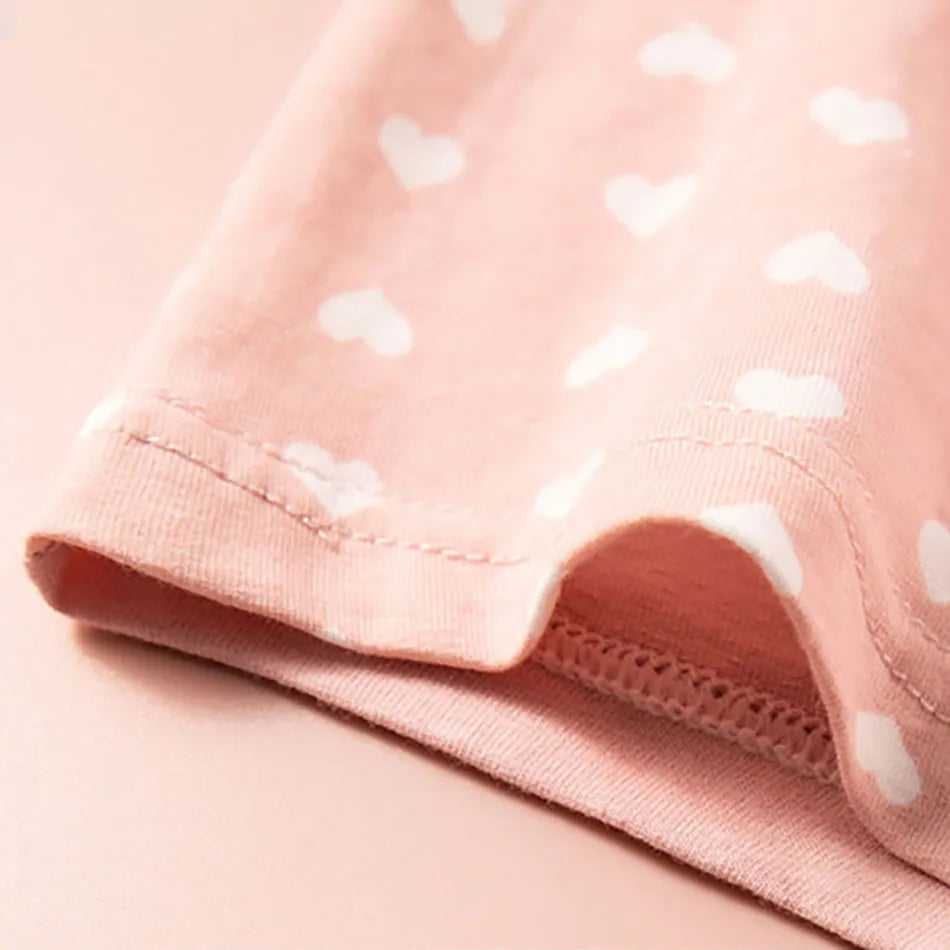 4 Pack Summer Girl Underwear Set Children Cartoon Clothes Boyshorts Soft and Comfortable Safety Panties for Little School Girls