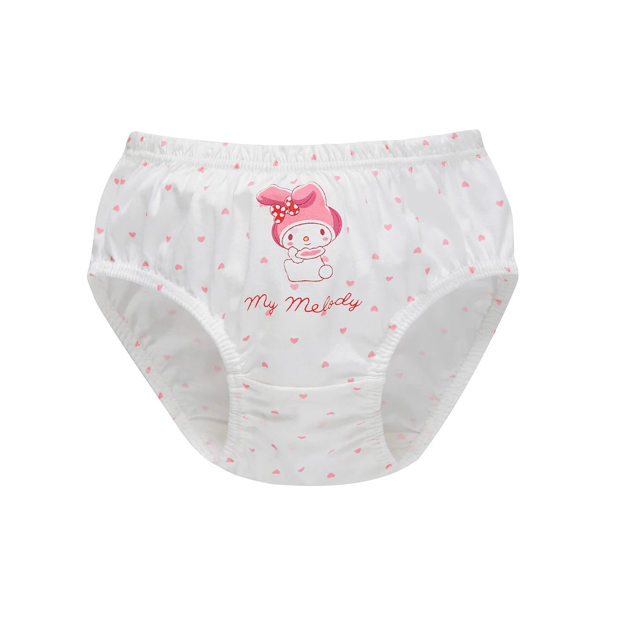5 Pcs/Box Cotton Panties For Girls Cute Cartoon Character Kuromi Melody Girls Briefs Children Underwear Breathable Kids Knickers