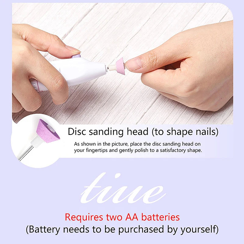 Electric Manicure Pedicure Nail Drill Set 5 In 1 Professional Nail File Grinder Grooming Personal Manicure And Pedicur