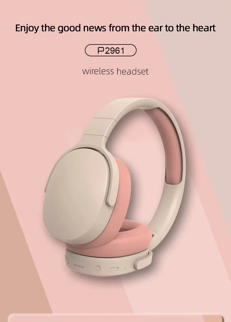 Bluetooth 5.3 Headsets Gaming Headphones Dual Mode Wireless Earphones Foldable Noise Reduction Music Headsets For iPhone Xiaomi