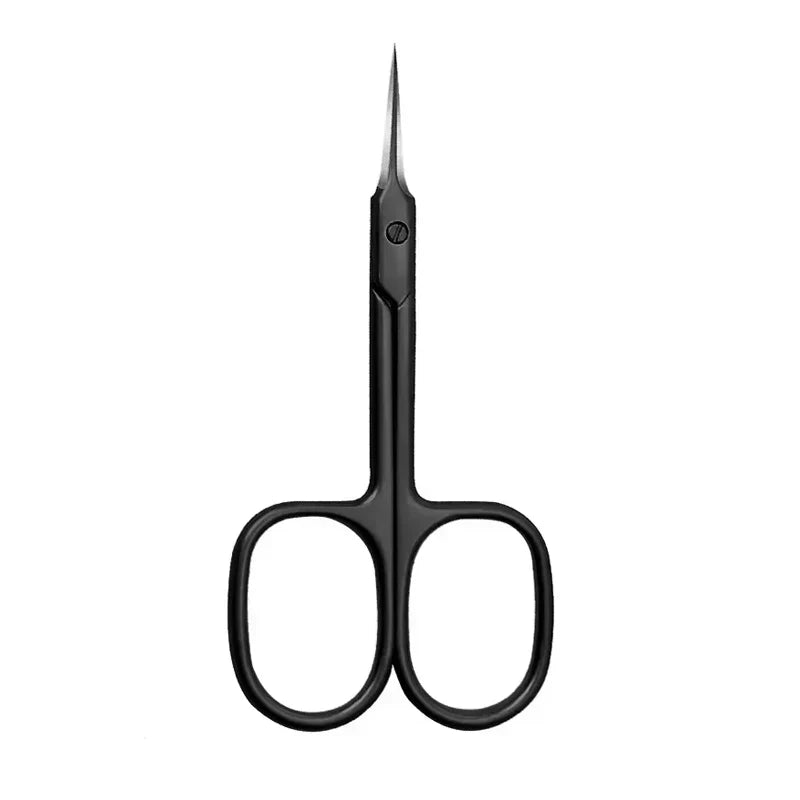 Manicure Scissors Cuticle Regrowth Cut Curved Tip Nail Pedicure Grooming Professional Stainless Steel Dead Skin Remover