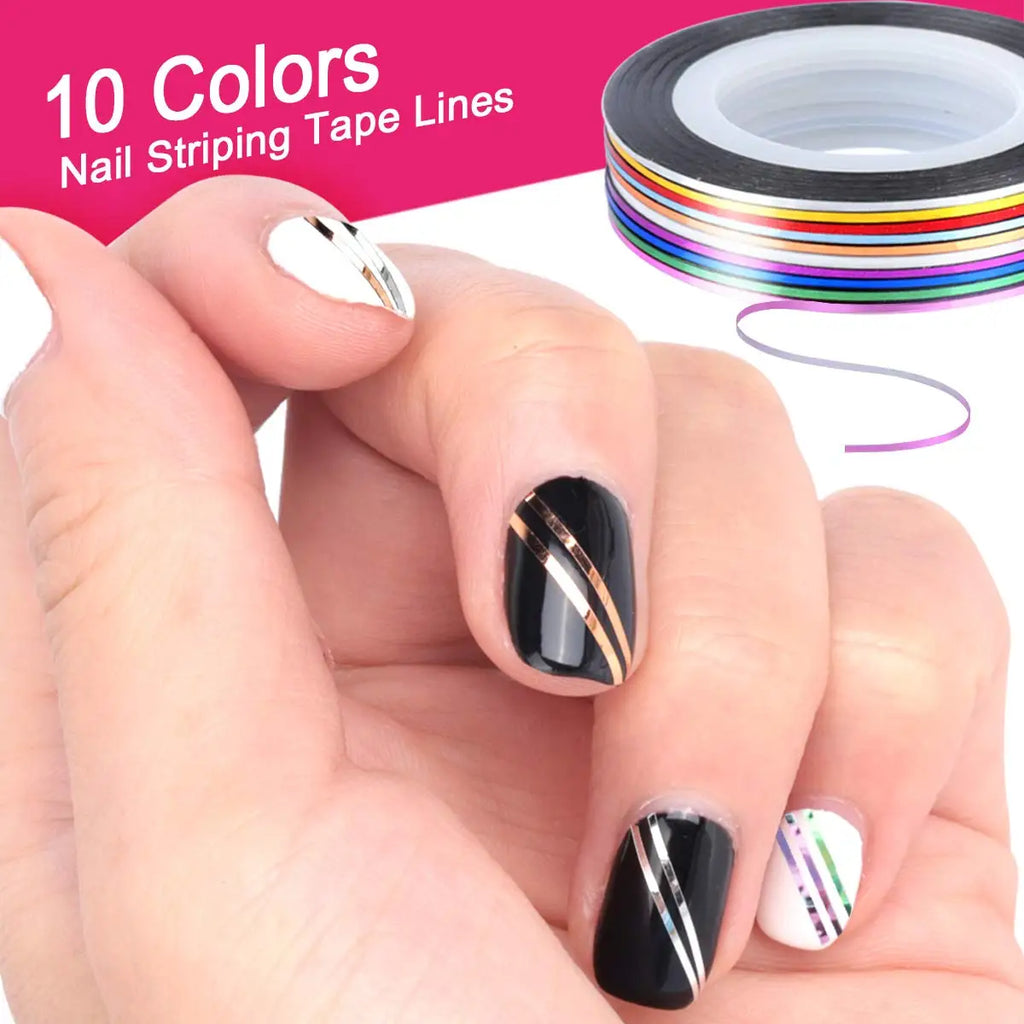Manicure Set for Nail Polish Sequins Set Nail Decoration Nail Art Pen Nails Accessories Manicure Tools