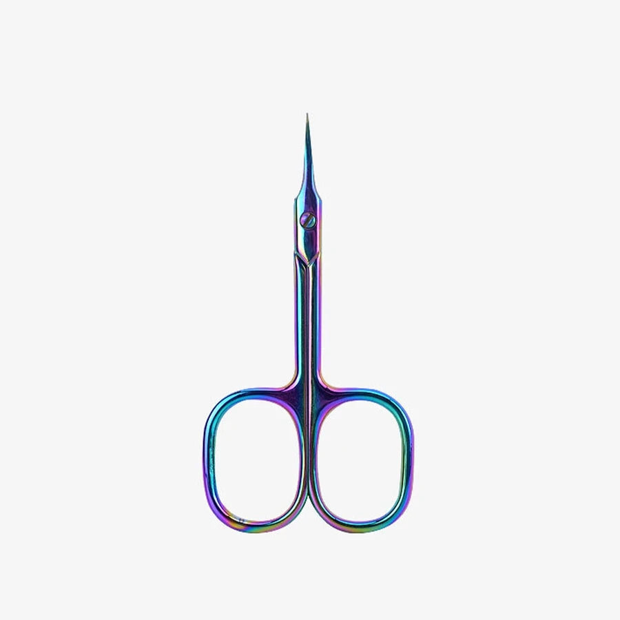 Manicure Scissors Cuticle Regrowth Cut Curved Tip Nail Pedicure Grooming Professional Stainless Steel Dead Skin Remover