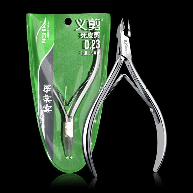 Manicure Nippers Cuticle Trimmer Dead Skin Cuticle Scissors Extra Fine Curved Drop Shipping