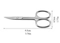 Professional Manicure Scissors Stainless Steel Cuticle Precision Beauty Grooming for Nail Facial Hair Eyebrow Eyelash Nose Hair
