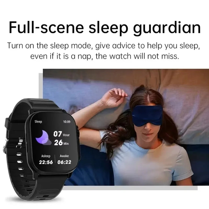 New Smartwatch Men 49mm Series 8 2.3"AMOLED Screen NFC Compass Waterproof For Apple Watch IWO Ultra 8 Smart Watches 2025 Android